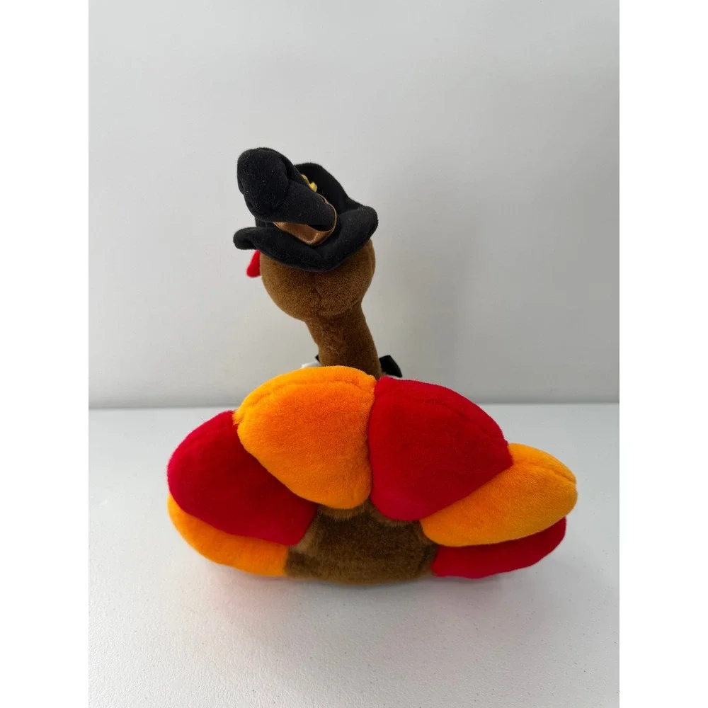 DanDee Wiggle Waddle Turkey Plush Thanksgiving Animated Singing Toy 12